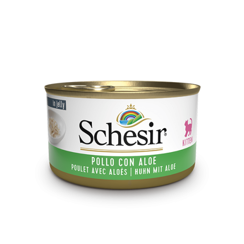 Schesir For Kitten - Chicken with aloe 85 g