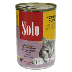 Solo liver chunks in gravy 410 g