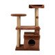 Amazona Cat Playhouse and Scratching Platform - Cinnamon
