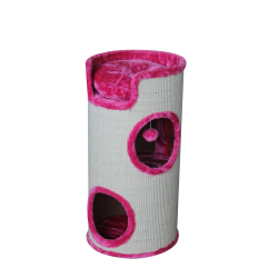 Petex cat soft sitting area with pink fur PS170