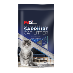 Petex Sapphire litter crystallizes with crystal pearls 10 kg