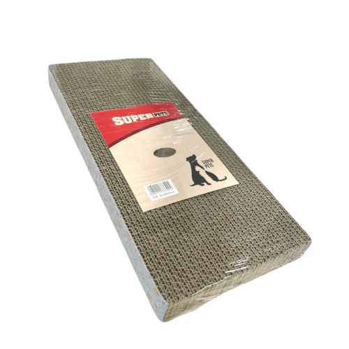 Super pets recycled scratch carton with Catnip