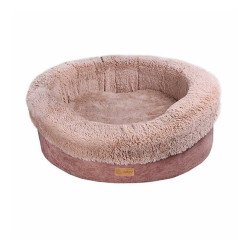 Amazona donut Pet Bed - beige