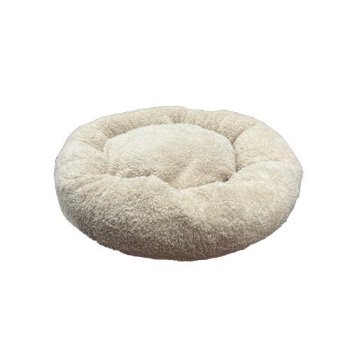 Amazona plush Pet Bed - beige