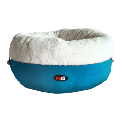 سرير فراء نسيج السكر (تركوازي)