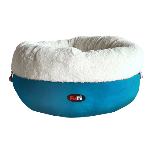 سرير فراء نسيج السكر (تركوازي)