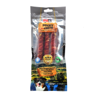 Petex Duck wrapped Rawhide stick with chicken liver filling