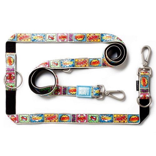 Max & Molly Multi Function Leash - Comic