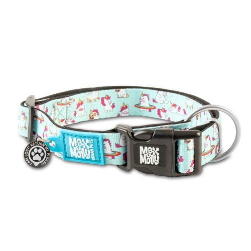 Max & Molly Smart ID Collar - Unicorn