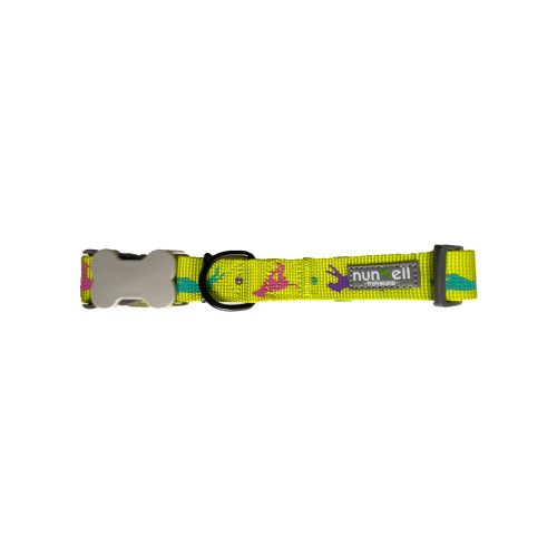 Nunbell Colorful Print nylon collar S