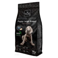 REX puppy large breed dogs food with chicken and rice