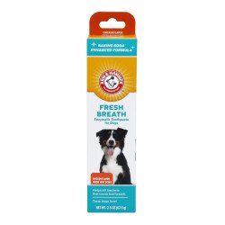 Arm & Hammer fresh breath enzymatic toothpaste for dogs - chicken flavor