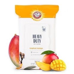 Arm & Hammer gentle dog wipes with tropical mango