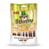 Buddy Snack - Fish and Chicken sandwich 80 grams